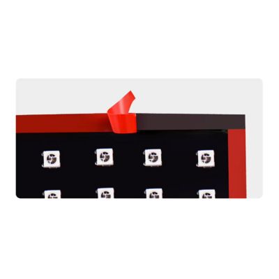 Светещи LED очи за предно стъкло,Devil Eyes 2 х 60/17 см