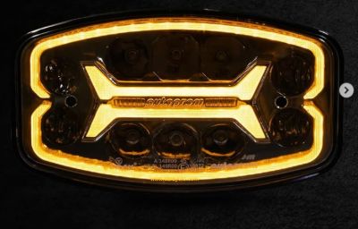 Халоген LED+ DRL / бял + жълт