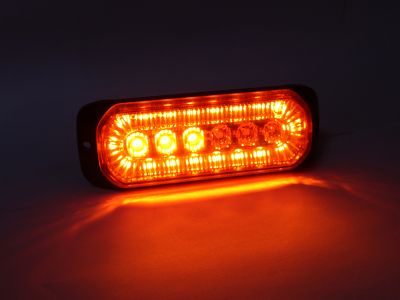 СТРАНИЧЕН ГАБАРИТ С МИГАЩА СВЕТЛИНА - 24 LED 12-24V / ЖЪЛТ/ ЧЕРВЕН / БЯЛ