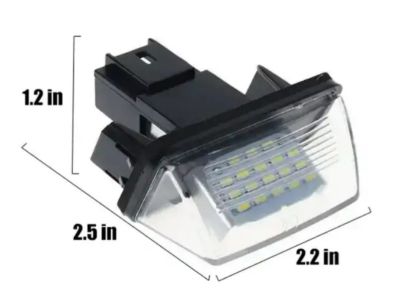 LED Плафони за Peugeot 206 207 306 307 308 406 407 5008 Partner