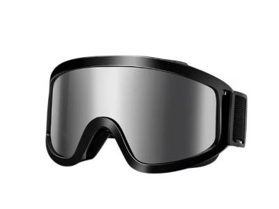 Спортни очила унисекс, студоустойчиви, антирефлексни, с дунапренени възглавнички, черни