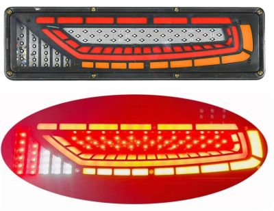 Стопове LED с бягащ мигач 24V к-т -46см