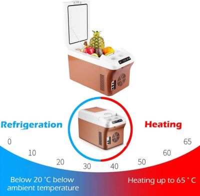 15L мини електрически охладител, 12V/24V хладилник за кола