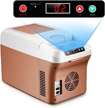 15L мини електрически охладител, 12V/24V хладилник за кола