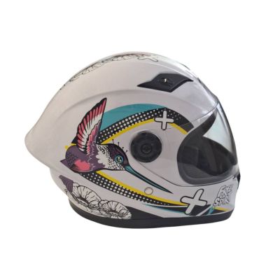 Детска Каска - Бял Гланц