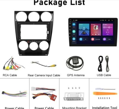 Мултимедия за MAZDA 6 2002-2008 - 9"