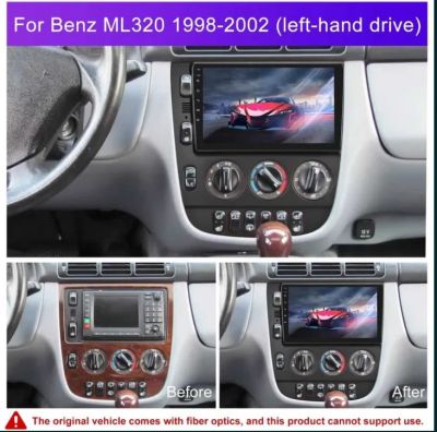 Мултимедия за MERCEDES ML W163 2001-2005 - 9''