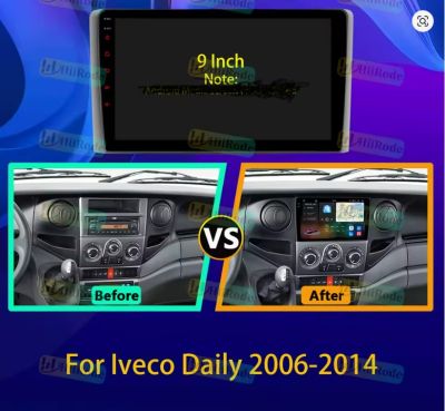 Мултимедия за IVECO DAILY 2006-2014 - 9''