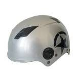 Каска за мотор М сива