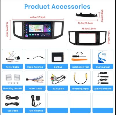 Мултимедия за Volkswagen Crafter 2017-2021 - 9''