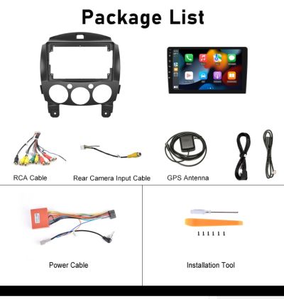 Мултимедия за MAZDA 2 2007-2014 - 9''