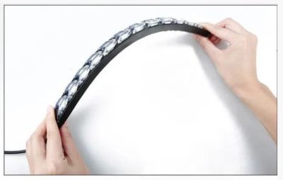 LED /дневни/ Светл.+ Мигач бягащ 18.5см